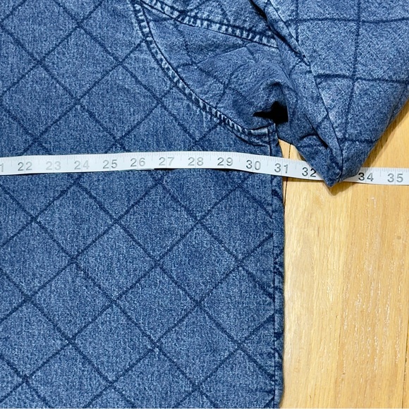 Vintage Ralph Lauren Authentic Blue Jean 3X Quilted Jacket Equestrian Excellent - Picture 11 of 14